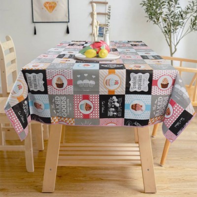 Meita Home Round Table Cloth Cotton Hand Block Table Cloth Table Cloth Peva